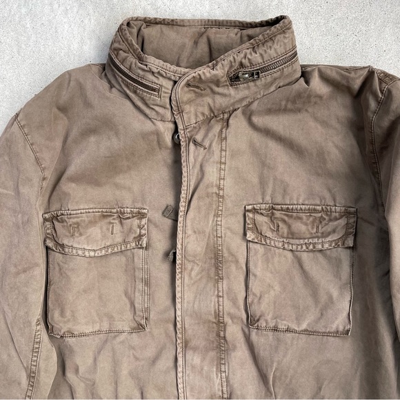 Gap brown military style jacket - Picture 2 of 5